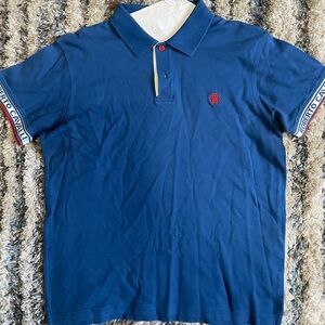 Roberto Cavalli Men's Polo in Rich Blue